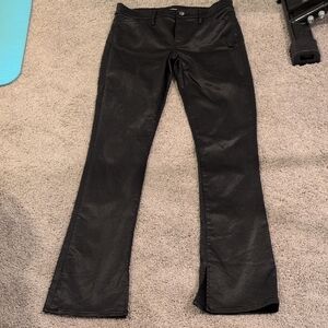 Black Flared Pants